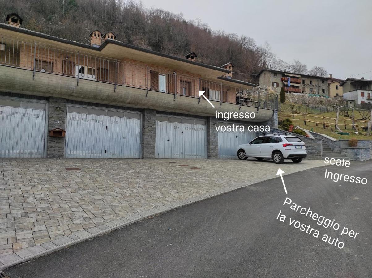 Вилла Casa "La Forcella" Brembilla Экстерьер фото